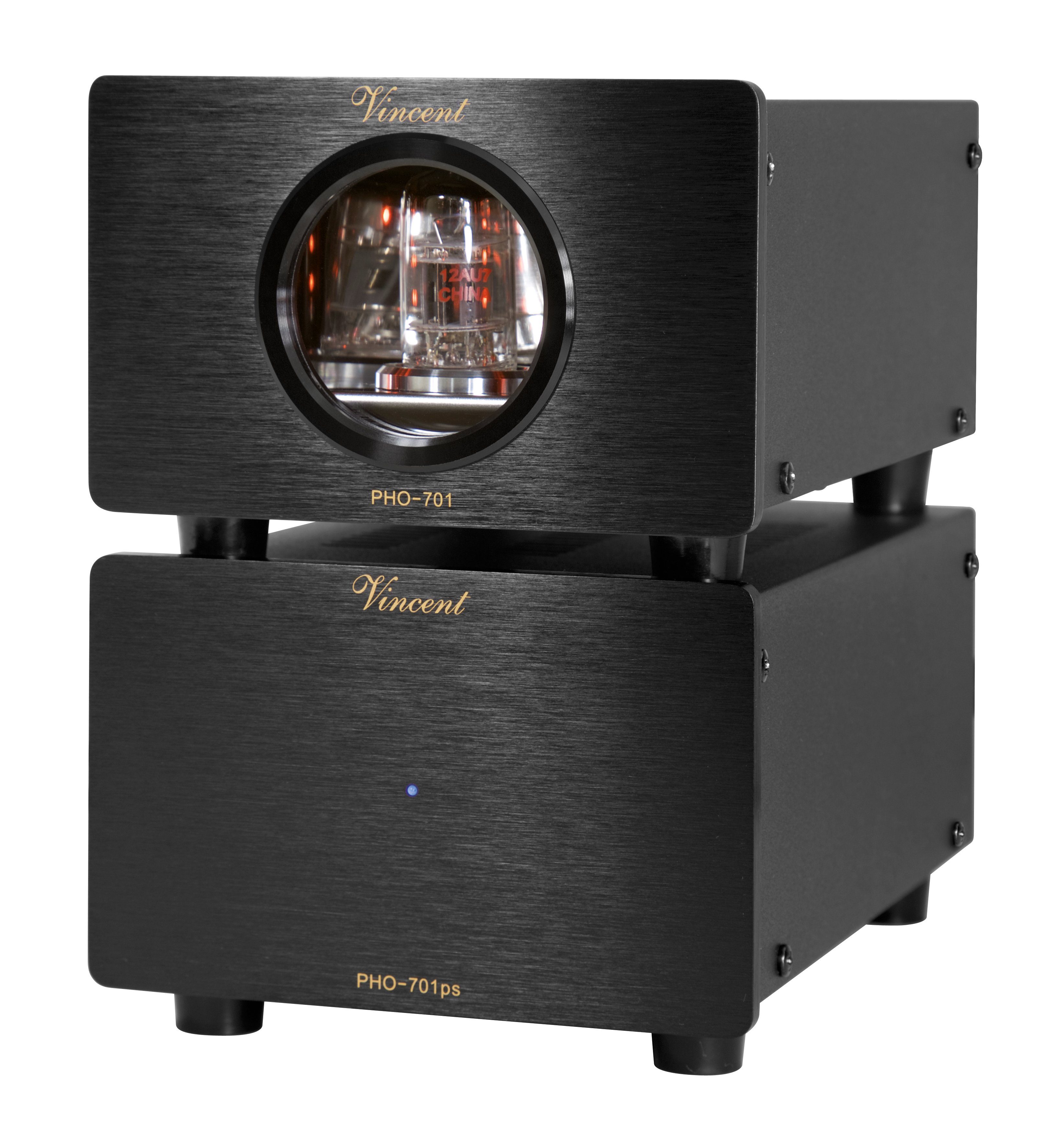 Vincent PHO-701 Vorverstärker (Highend Röhren-Vorstufe für MM und MC mit USB-Ausgang)