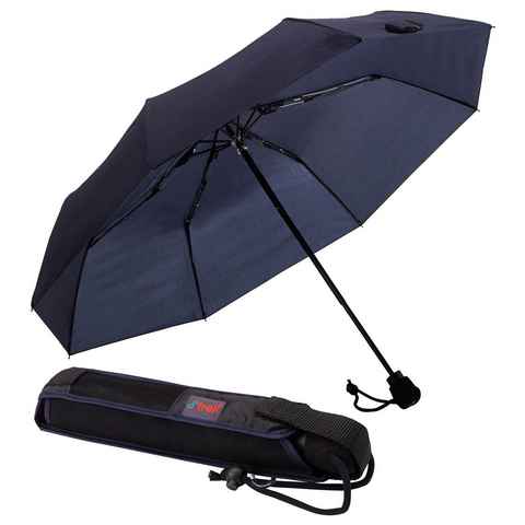EuroSCHIRM® Taschenregenschirm light trek, mit integriertem Kompass