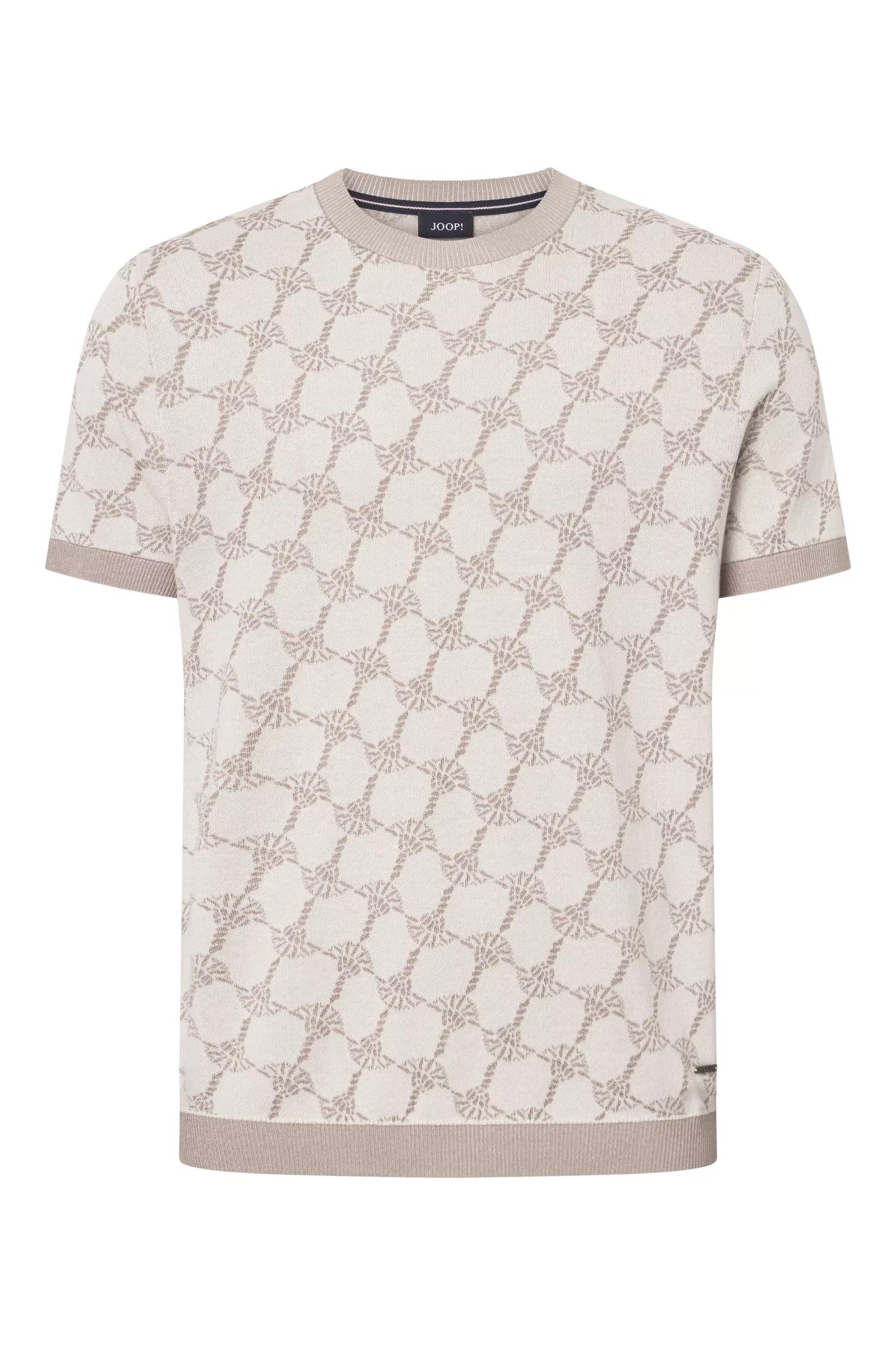 JOOP! Kurzarmpullover Ravao Cornflower Allover günstig online kaufen