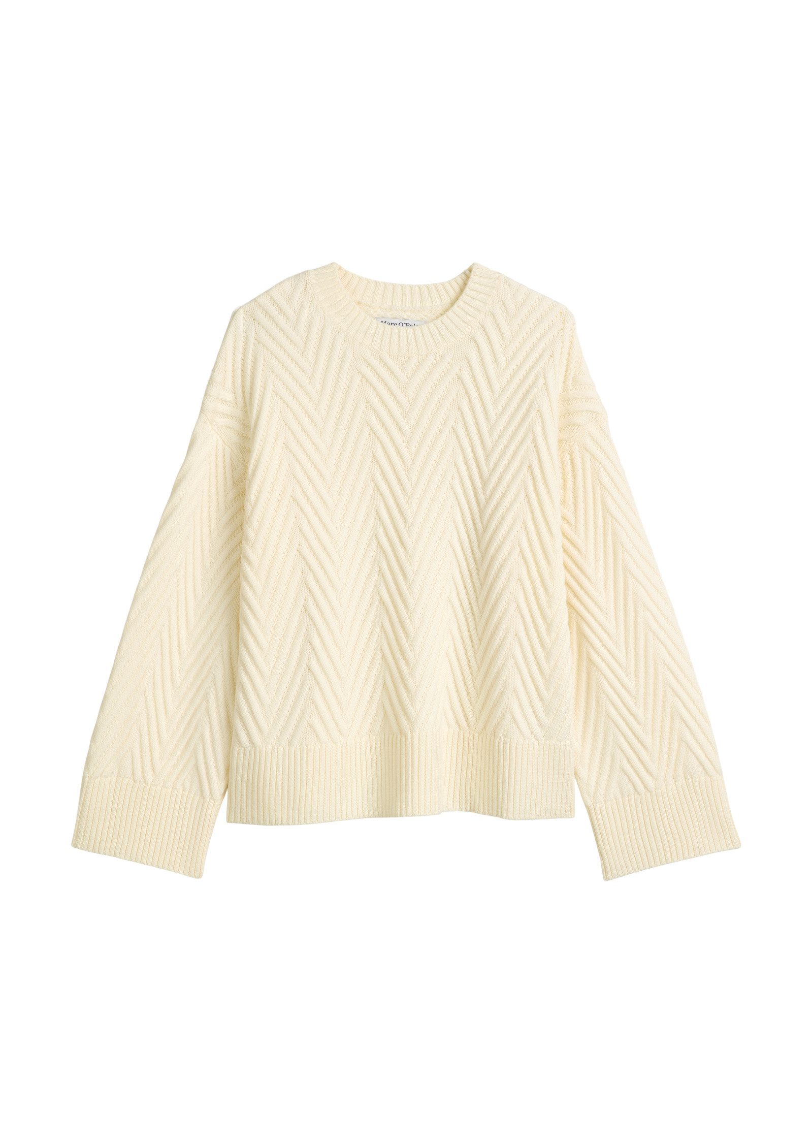 Strickpullover aus weichem Schurwolle-Mix