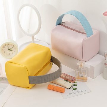 AquaCool Kosmetiktasche Neue tragbare Reise-Kosmetiktasche (Set, 1-tlg., Große Kapazität Damen), geeignet für die Aufbewahrung von Toilettenartikeln und Kosmetika