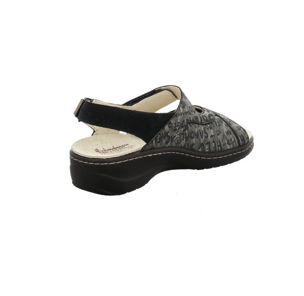 Hickersberger 2178 9302 Schwarz Nubuk Kombi Sandale