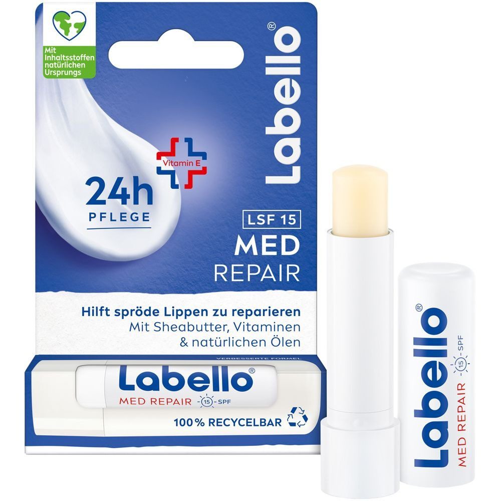Labello Lippenpflegestift Labello MED REPAIR LSF 15