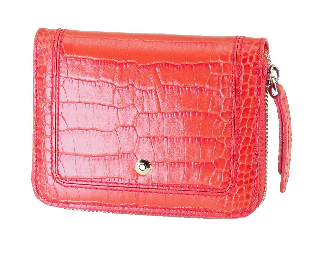 MONTBLANC Geldbörse LA VIE DE BOHEME MB109605 Coin Case with Zip, mit Montblanc Emblem und Prägung