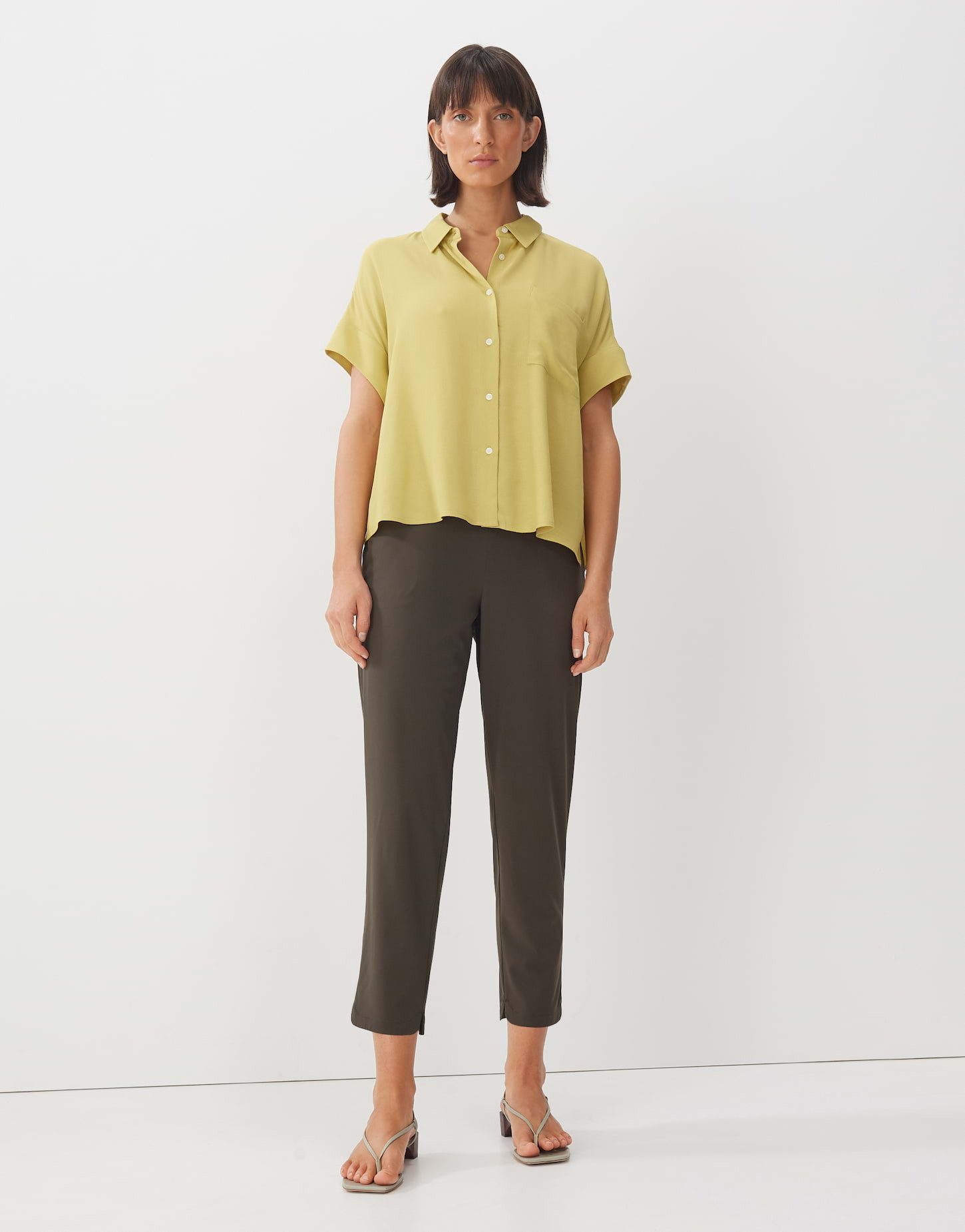 someday Kurzarmbluse Zarko detail