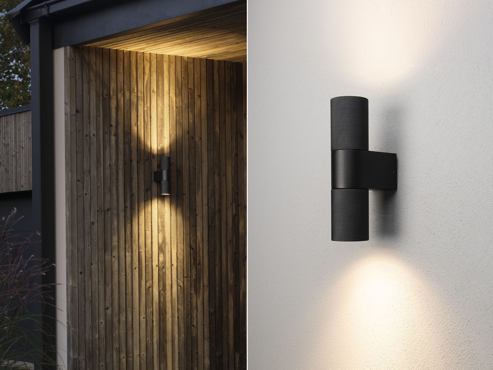 KONSTSMIDE LED Außen-Wandleuchte, LED wechselbar, Warmweiß, günstig online kaufen
