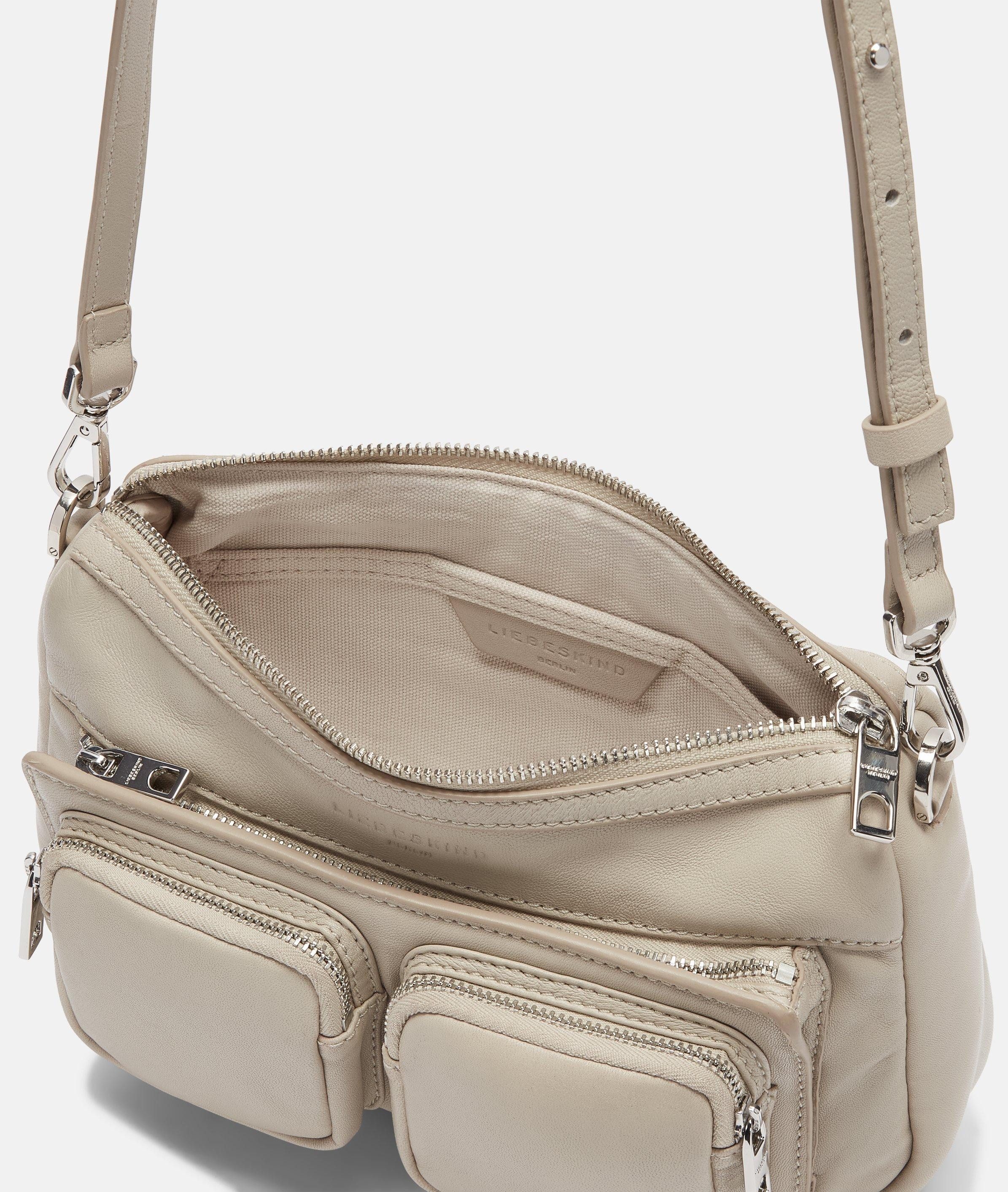 Liebeskind Berlin Schultertasche Maia Hobo S, Kleine Hobo-Bag aus Schafsleder