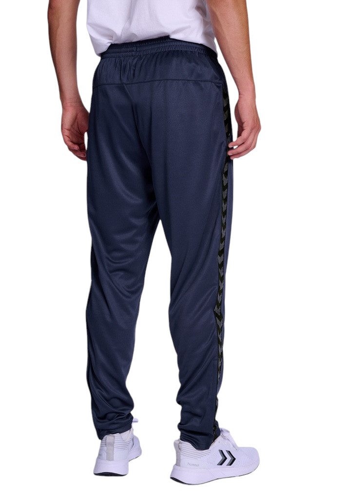 hummel Sporthose hmlAUTHENTIC PL Pants (Interlock-Stoff) lang marineblau Herren