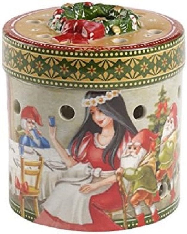 Villeroy & Boch Dekofigur 5432 - Christmas Toys Geschenkpaket "Schneewittchen", rund, 9 cm (1 St)