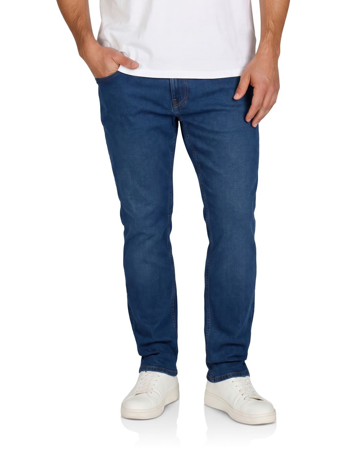 ONLY & SONS Straight-Jeans Herren Jeanshose ONSBEN Regular Fit Denim Hose mit Stretch