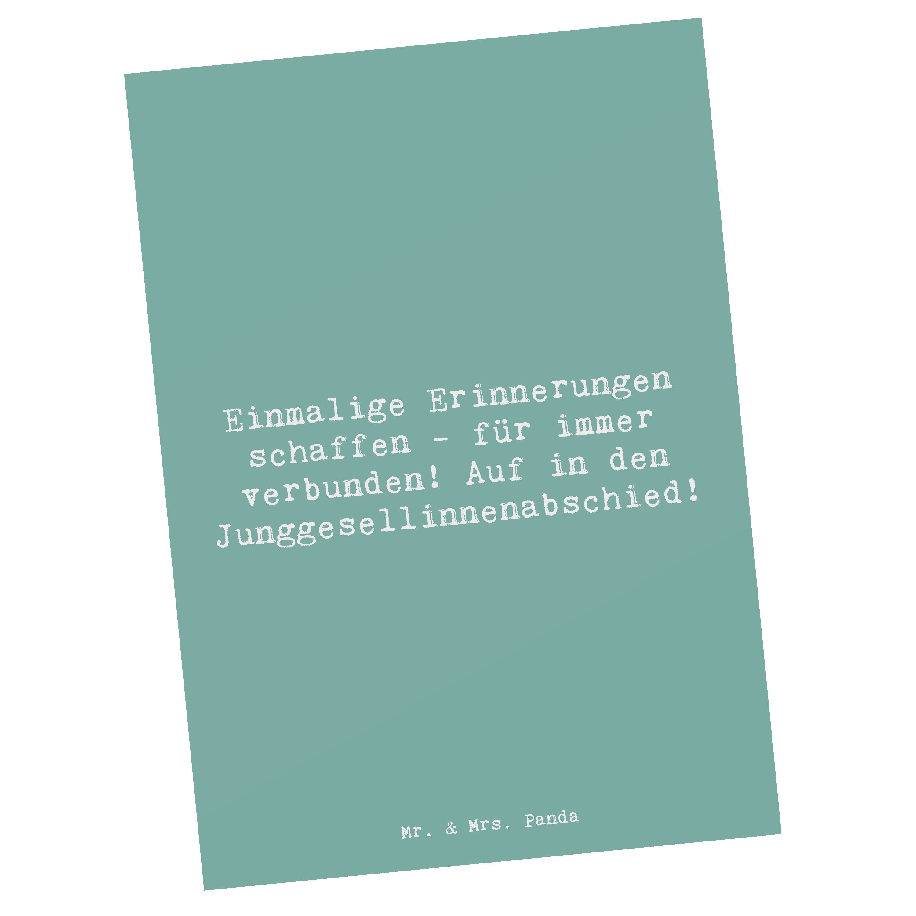 Postkarte Junggesellinnenabschied Erinnerungen - Meeresbrise - Geschenk, Erinne