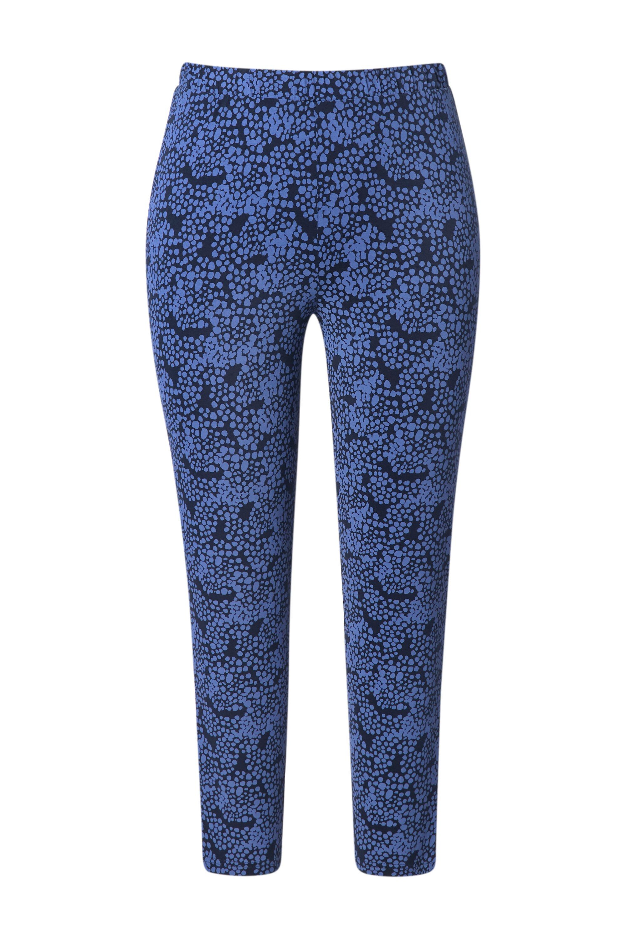 Ulla Popken Leggings Leggings bedruckt schmales Bein Biobaumwolle günstig online kaufen