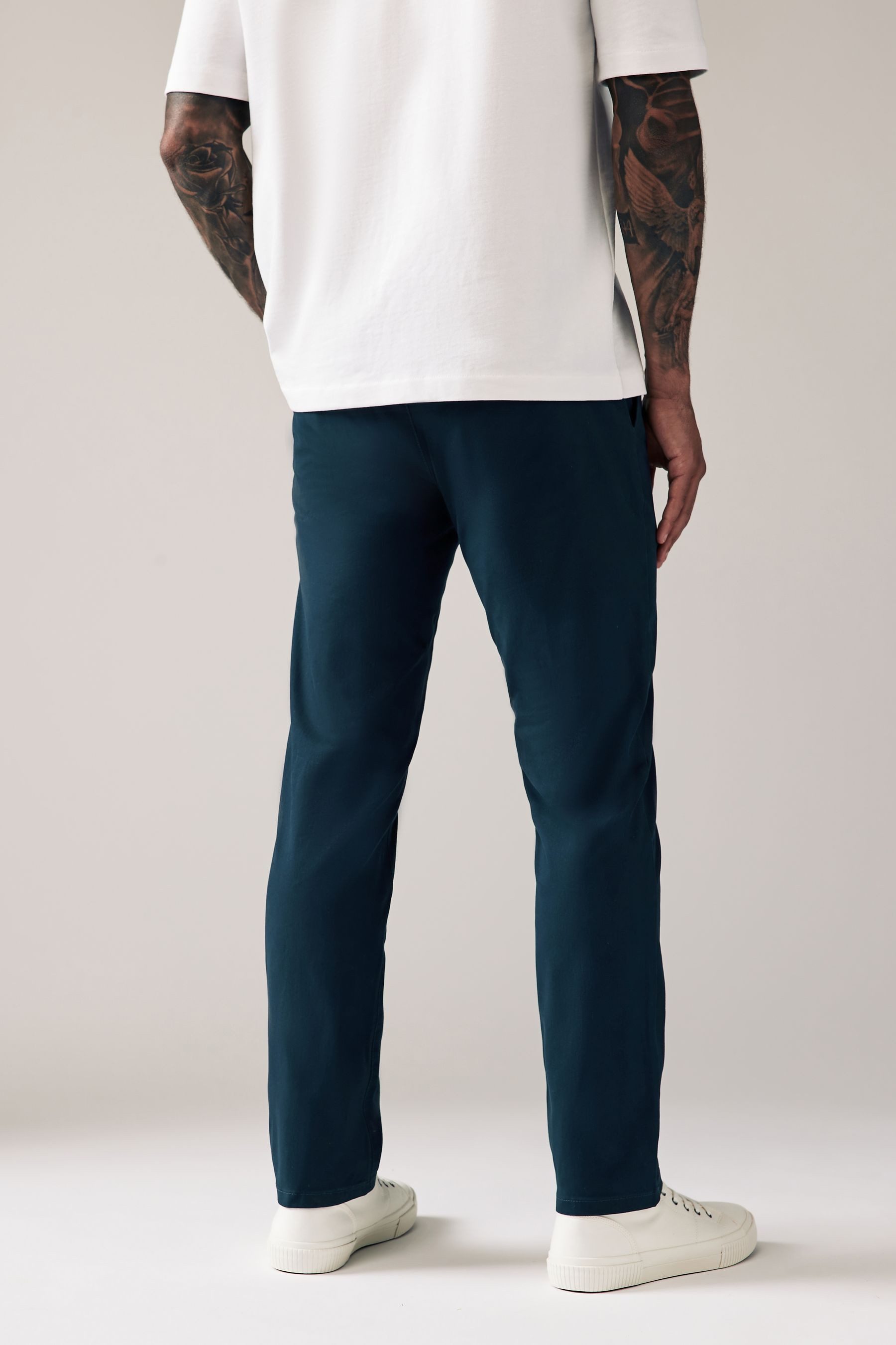 Next Chinohose Slim Fit Chinoshose mit Stretch (1-tlg)