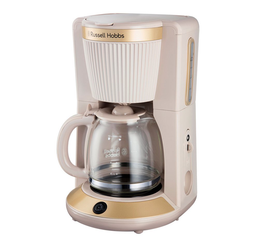 RUSSELL HOBBS Filterkaffeemaschine Stone 26781-56, 1,25l Kaffeekanne, Warmhaltefunktion, WhilTech-Brühtechnologie
