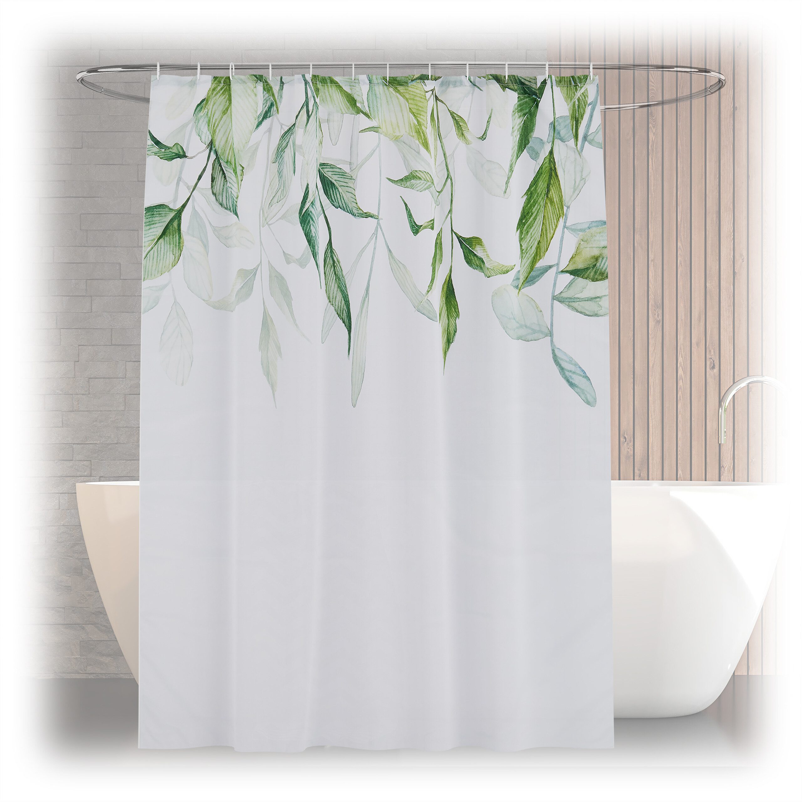 relaxdays Duschvorhang 180x200 cm mit Motiv günstig online kaufen