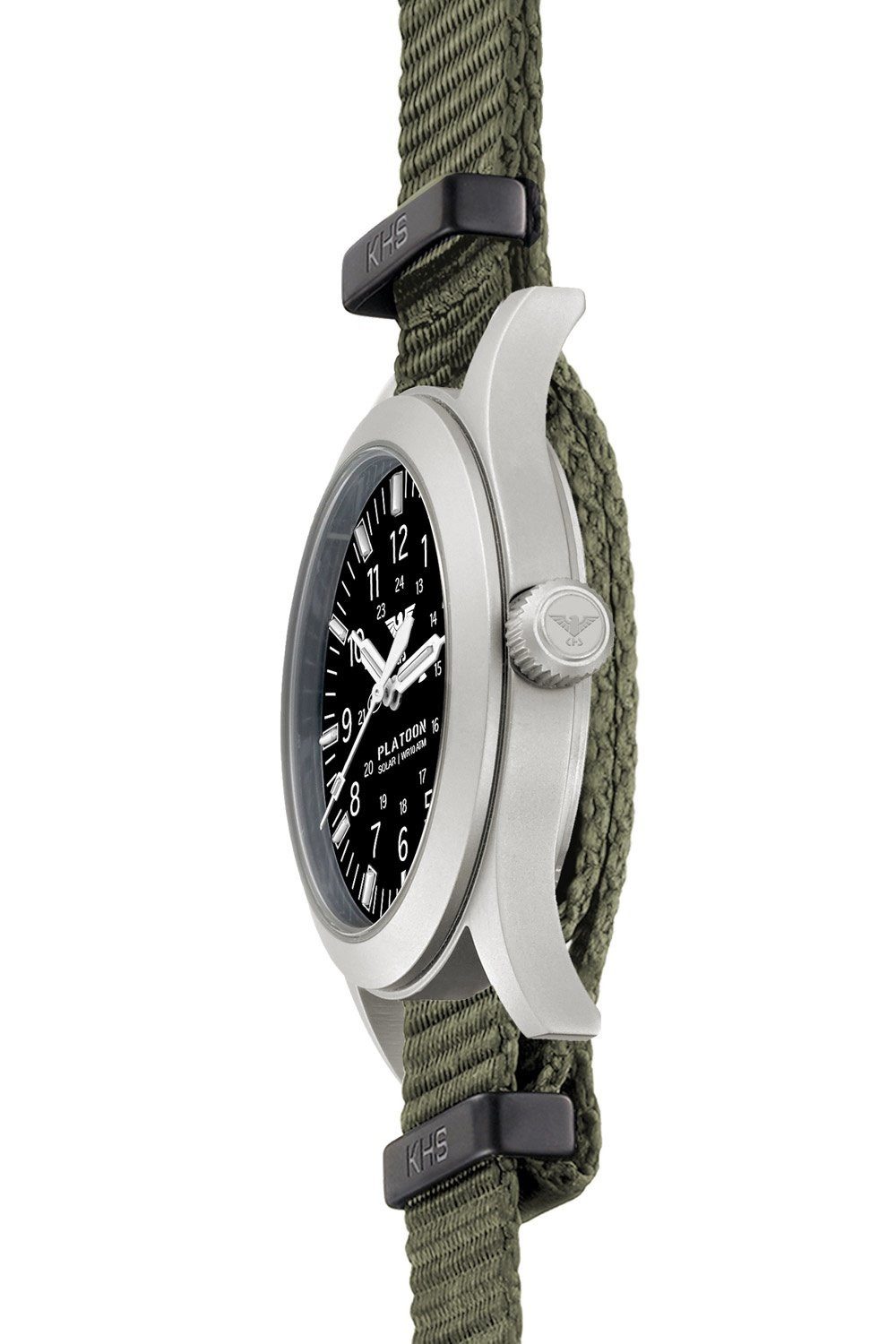 KHS Solaruhr Herren-Platoon Natoband Grau