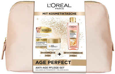 L'ORÉAL PARIS Gesichtspflege-Set L'Oréal Paris Age Perfect Anti-Age Pflege-Set, mit Collagen