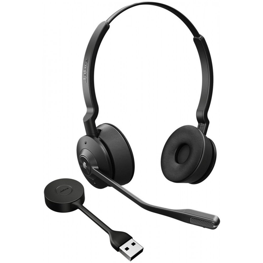 Jabra 9659-455-111 Engage 55 SE MS Stereo + LS USB-A Headset Schwarz PC-Headset