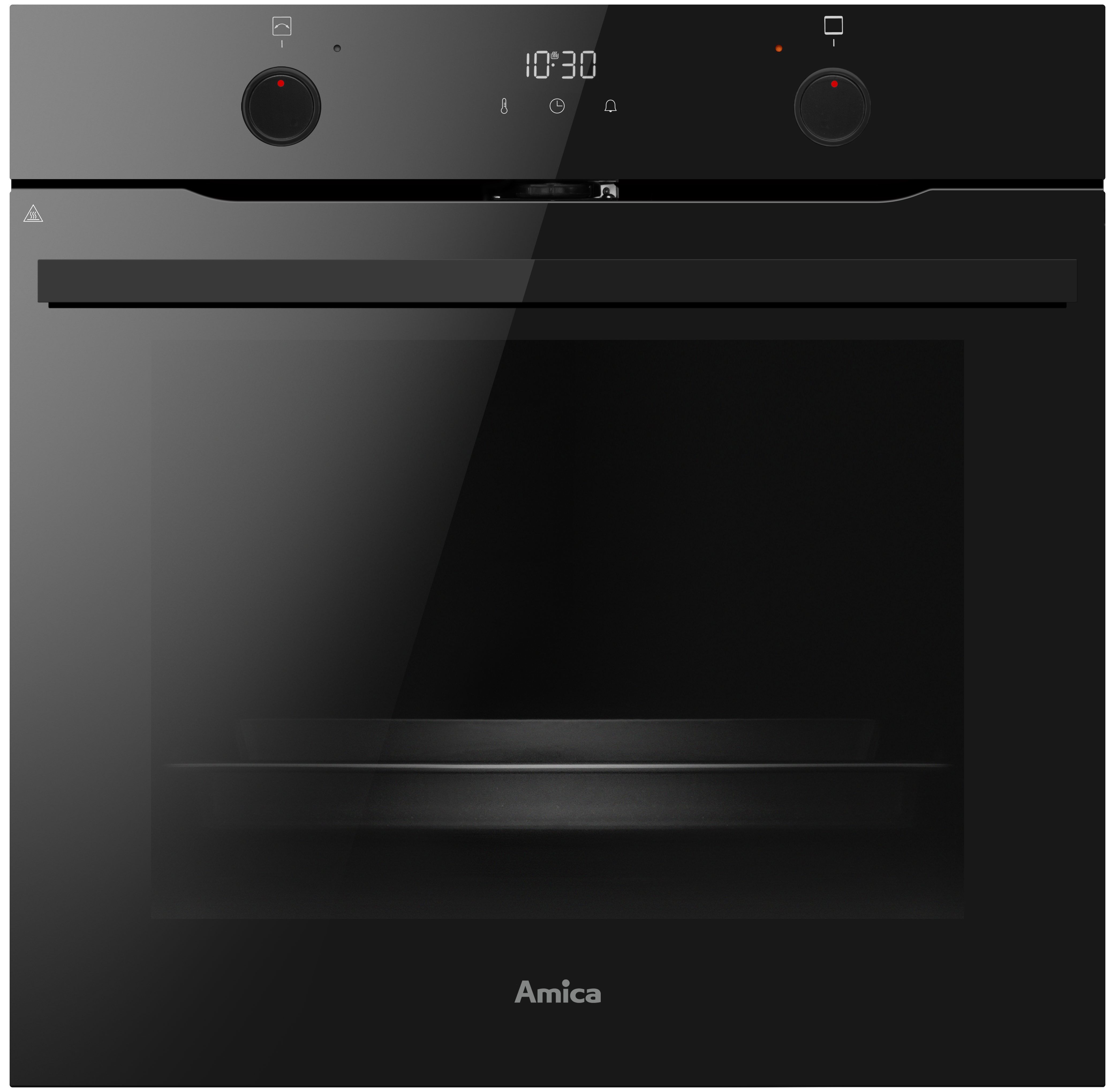 Amica Einbaubackofen EBPX 946 200 S, Pyrolyse-Selbstreinigung, Groß backen, wenig putzen: Pyrolyse & 77 l Volumen