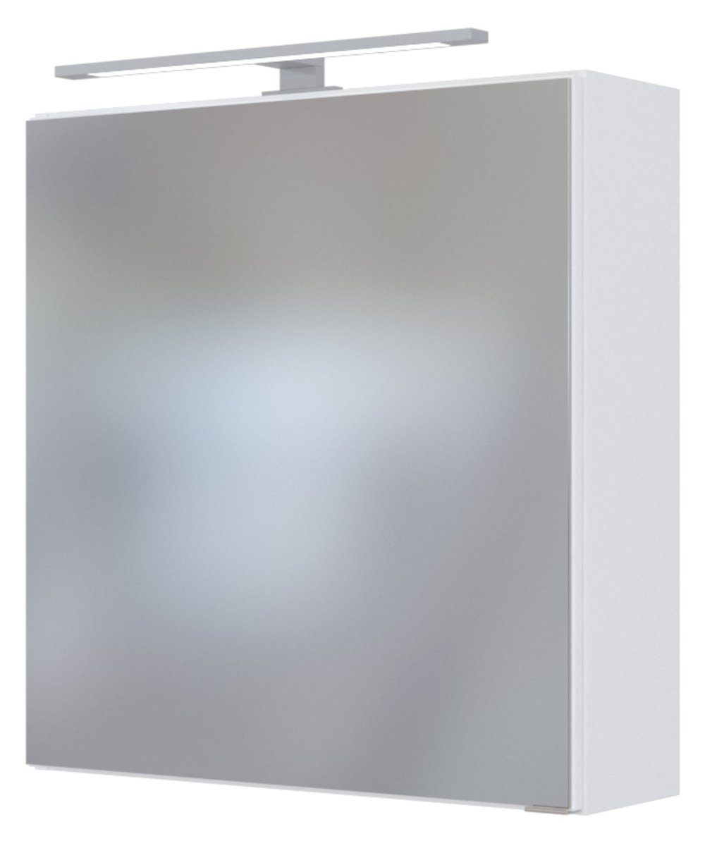 HELD MÖBEL Spiegelschrank Davos 60 cm weiß