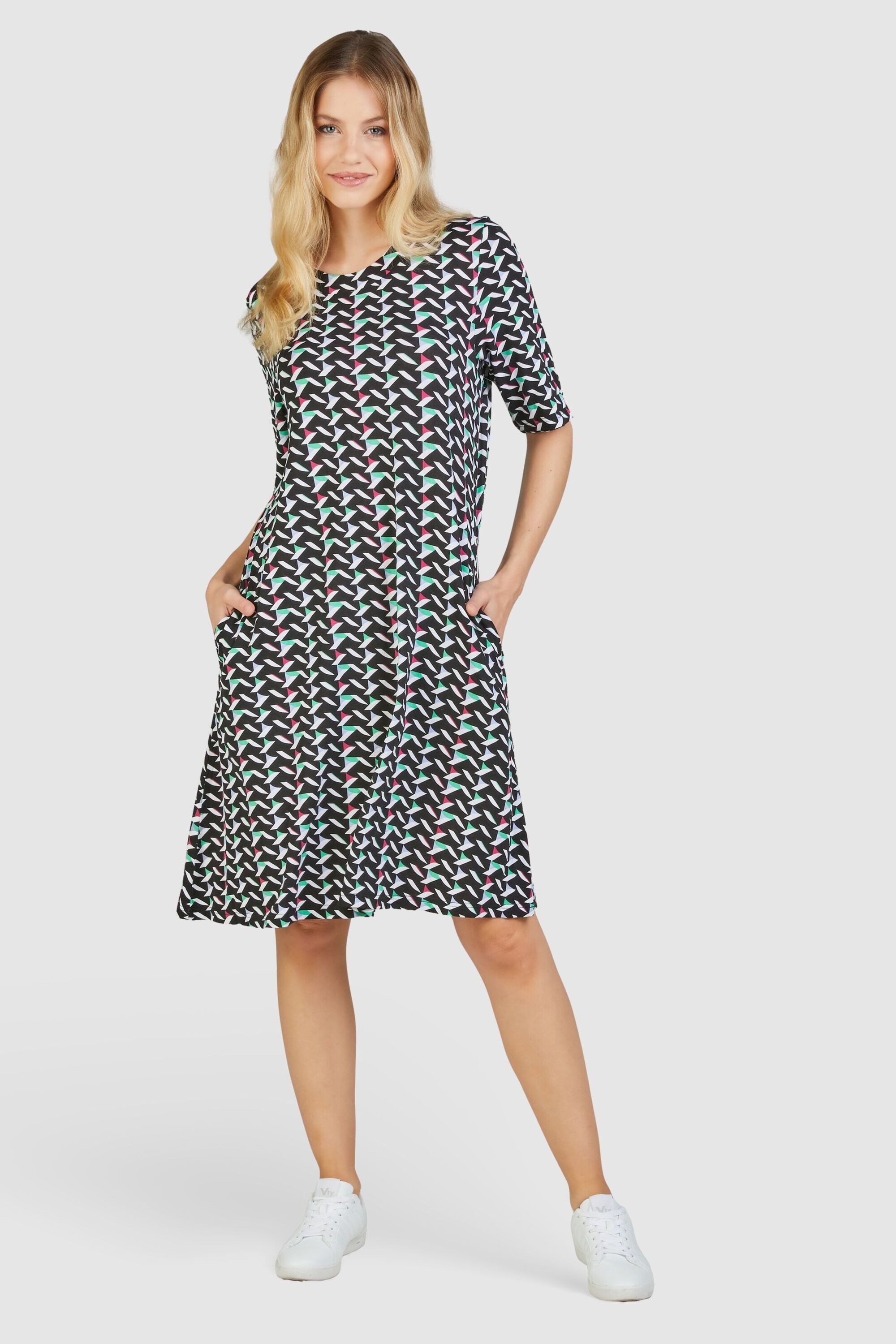 NAVIGAZIONE Shirtkleid (1-tlg) lockere Passform