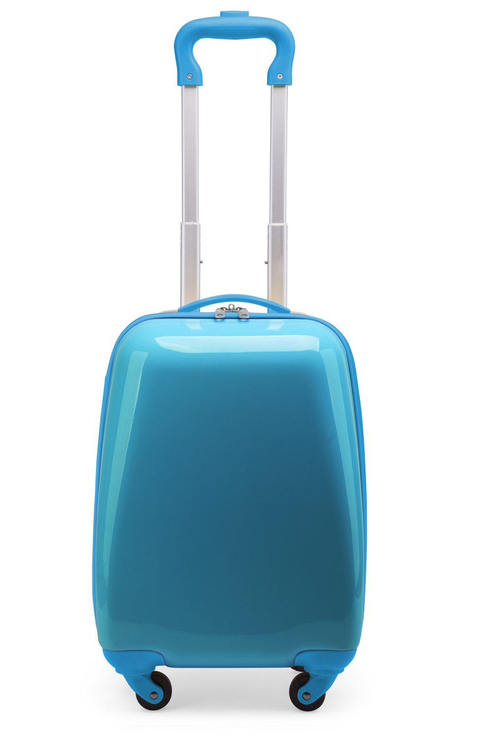 Hauptstadtkoffer Handgepäckkoffer, 4 Rollen, Kindertrolley mit Feenaufklebern, ABS/PC