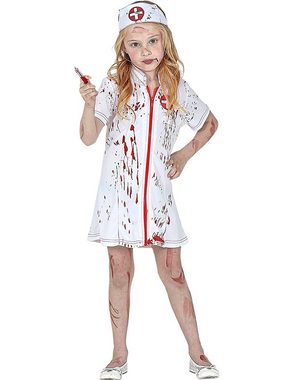 Widmann S.r.l. Vampir-Kostüm Kostüm Zombie Krankenschwester für Mädchen 2-tlg.