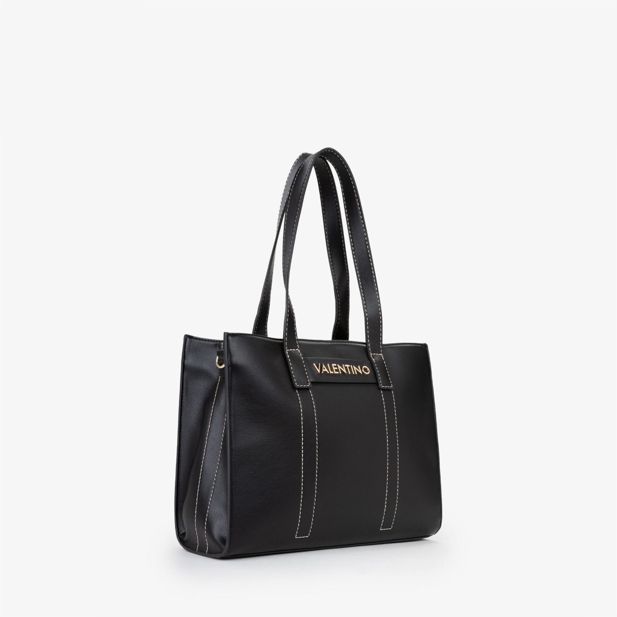 VALENTINO BAGS Shopper AURY RE, Damen Umhängetasche, Tragetasche, Schultertasche mit Kontrastnähten