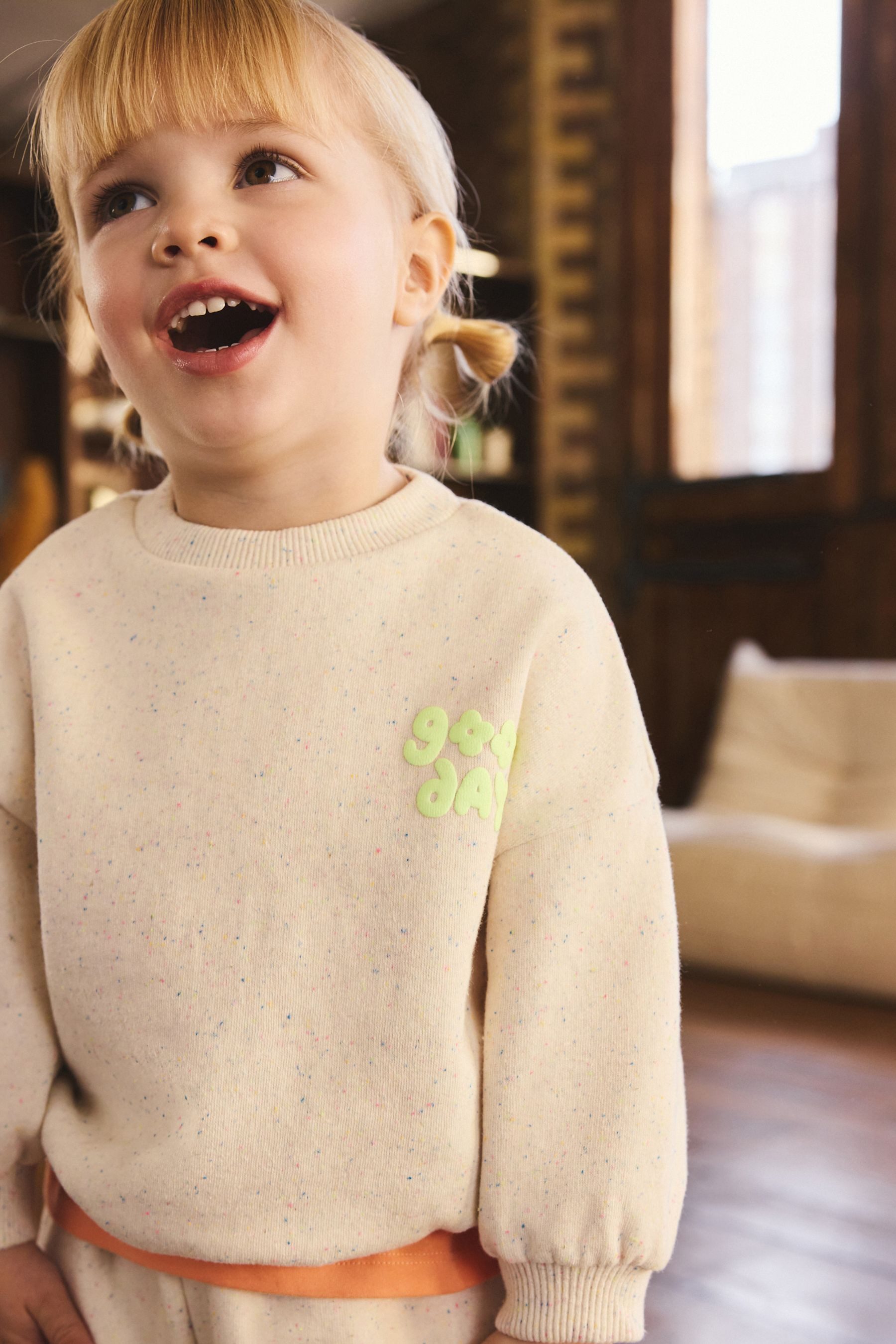 Next Sweater Sweatshirt mit Rundhalsausschnitt (1-tlg)