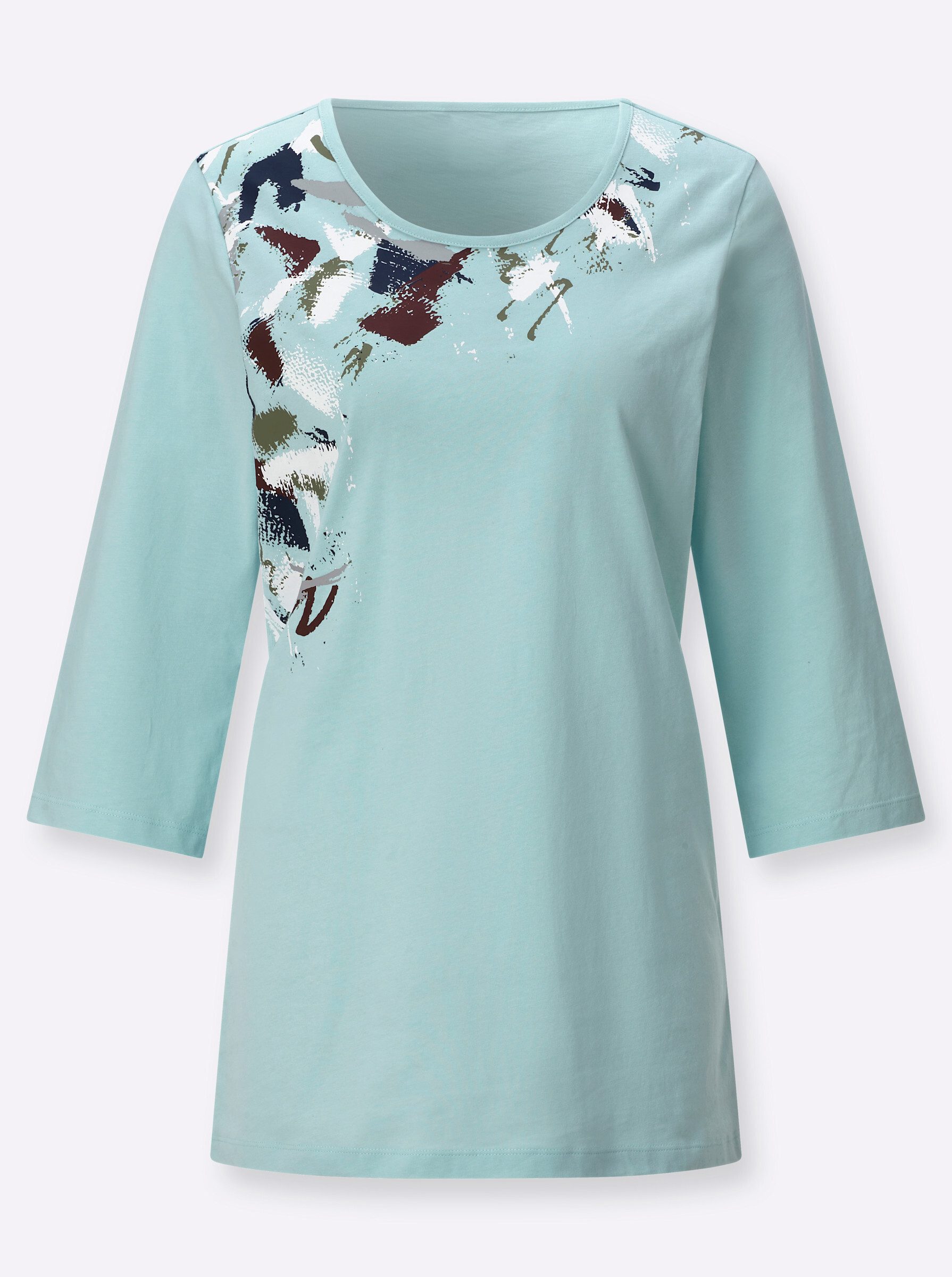 Sieh an! Trainingsshirt Longshirt 3/4-Arm