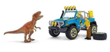 Schleich® Spielwelt Schleich® 41464 Dinosaurs Geländewagen mit Dino Außenposten