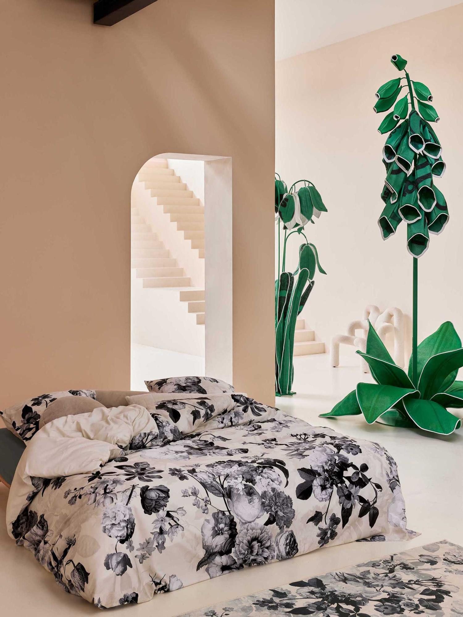 Essenza Bettwäsche Floor, Satin, 2 teilig, günstig online kaufen