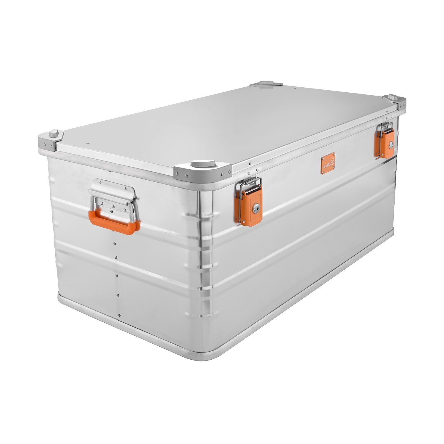 ALUBOX Aufbewahrungsbox mit Deckel und Stapelecken günstig online kaufen