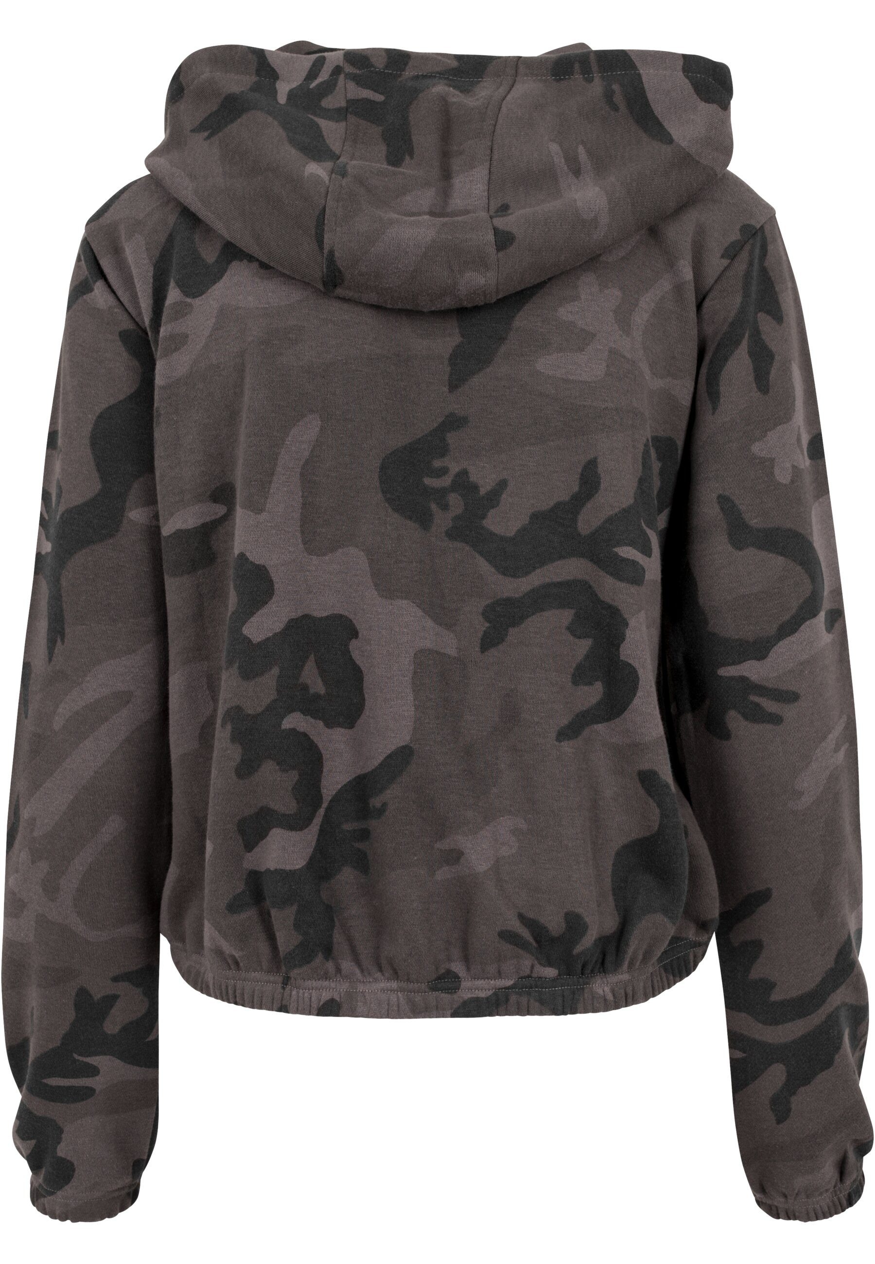 URBAN CLASSICS Rundhalspullover Urban Classics Damen Ladies Camo Cropped Ho günstig online kaufen