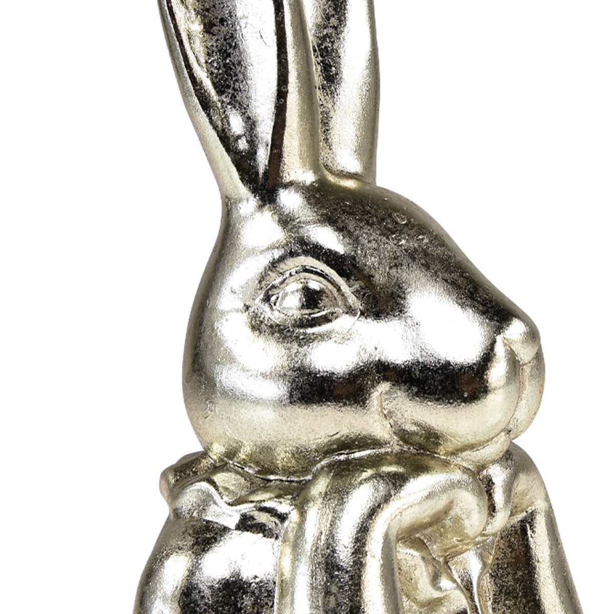 Viana Osterhase Deko Osterhase Gold Keramik Büste H23,5cm Osterdeko Retro