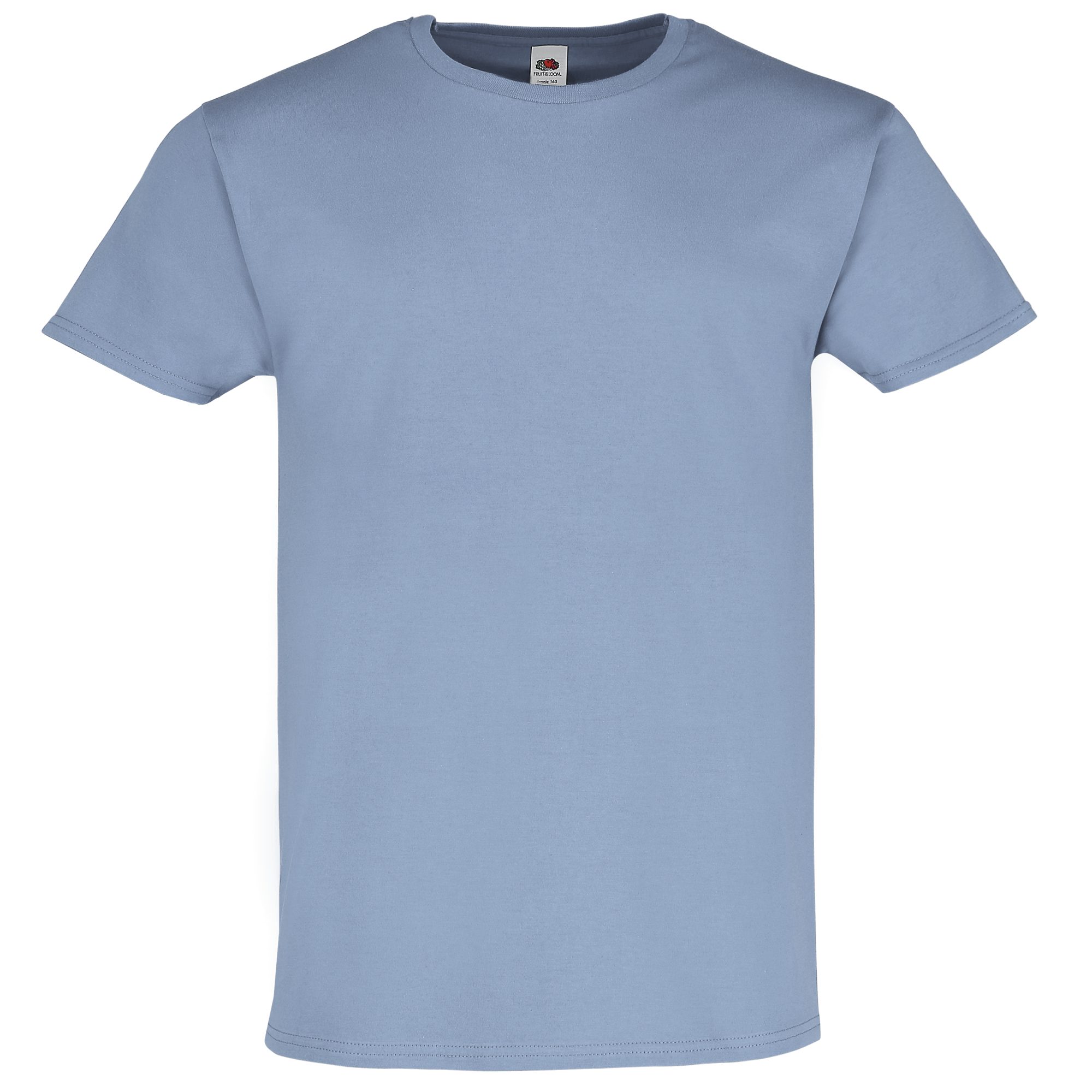 Fruit of the Loom Rundhalsshirt Ringspun Premium T-Shirt mineral blue