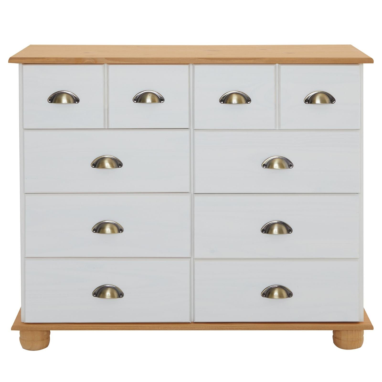IDIMEX Kommode COLMAR, Kommode COLMAR, Schubladenschrank Apothekerschrank mit 8 Schubladen
