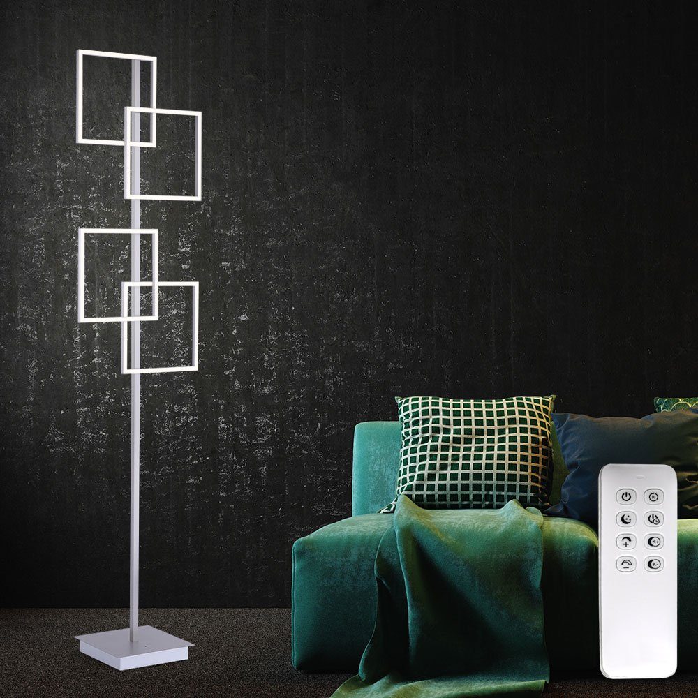 Fernbedienung Stehlampe, verbaut, LED Designleuchte Tageslichtweiß, LED-Leuchtmittel Stehleuchte Kaltweiß, Neutralweiß, Warmweiß, mit fest LED dimmbar etc-shop