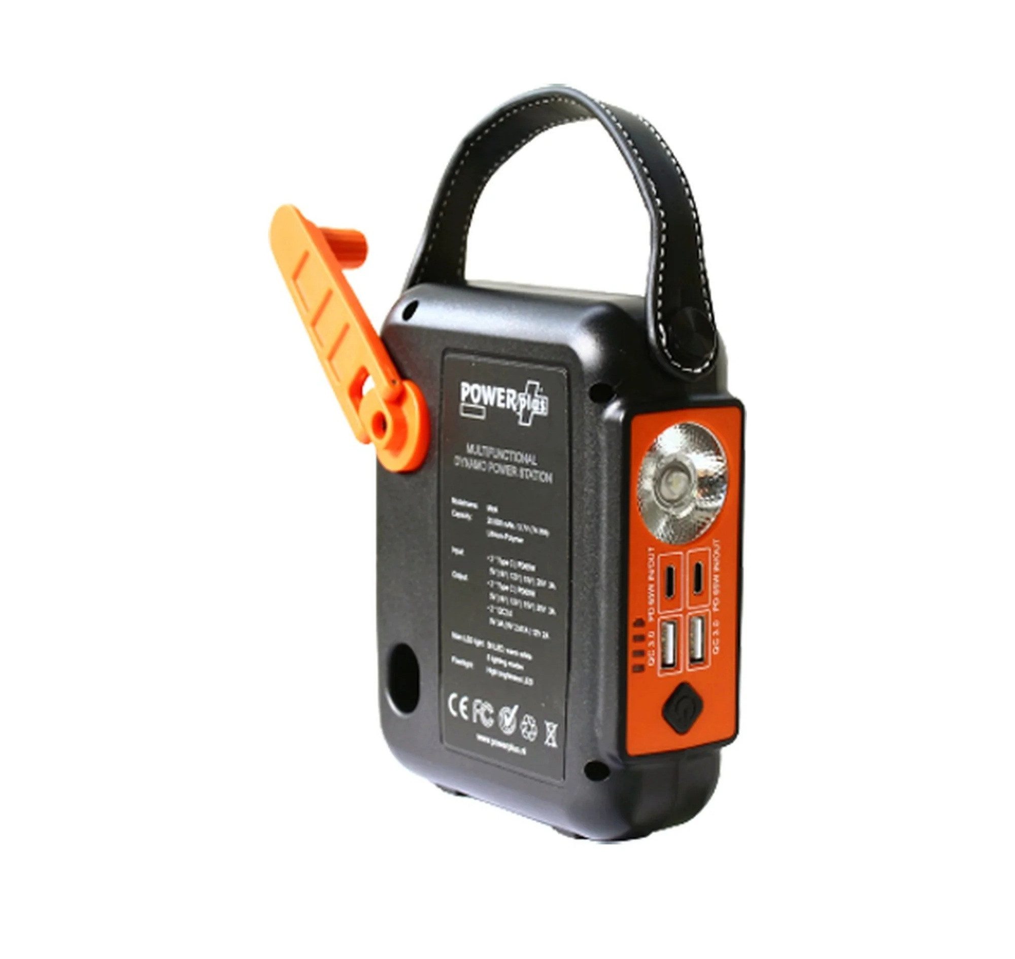 POWERplus Mink - Kurbel Dynamo Powerbank