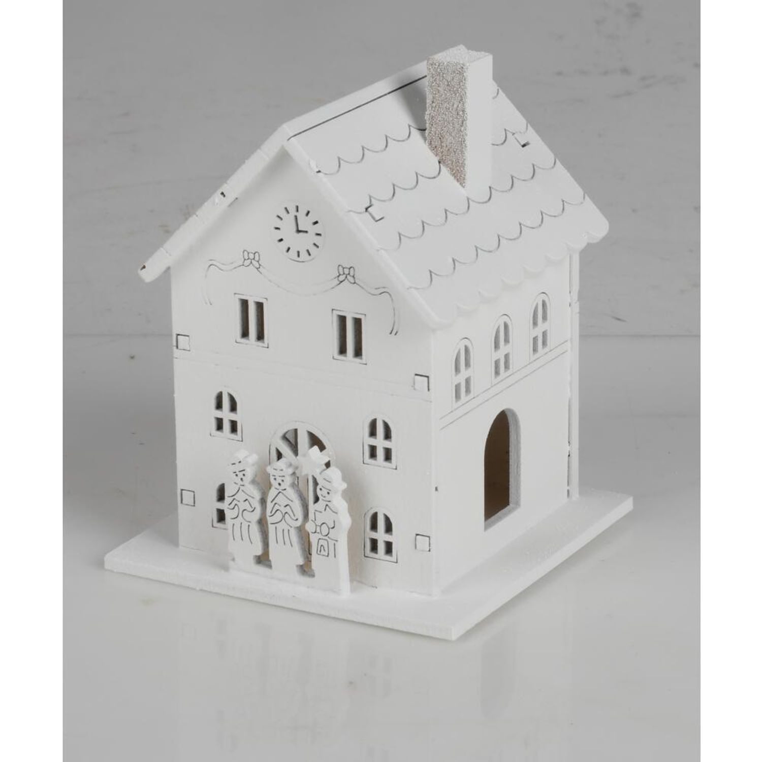 BURI Dekofigur Weihnachten Dekohaus aus Holz günstig online kaufen