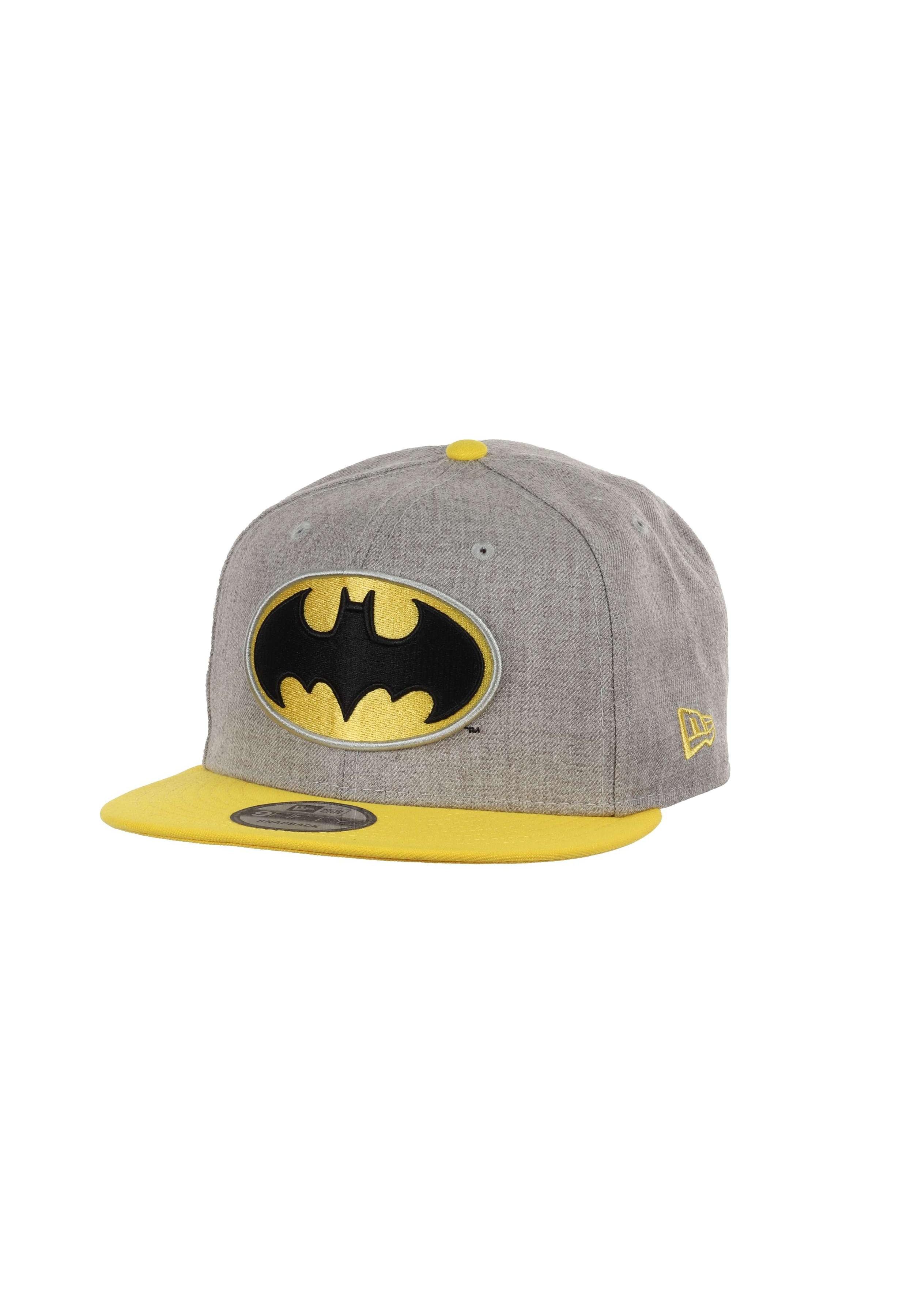 New Era Snapback Cap Batman DC Two Tone Grau Gelb Verstellbare 9Fifty Snapback Cap New Era (1-St)