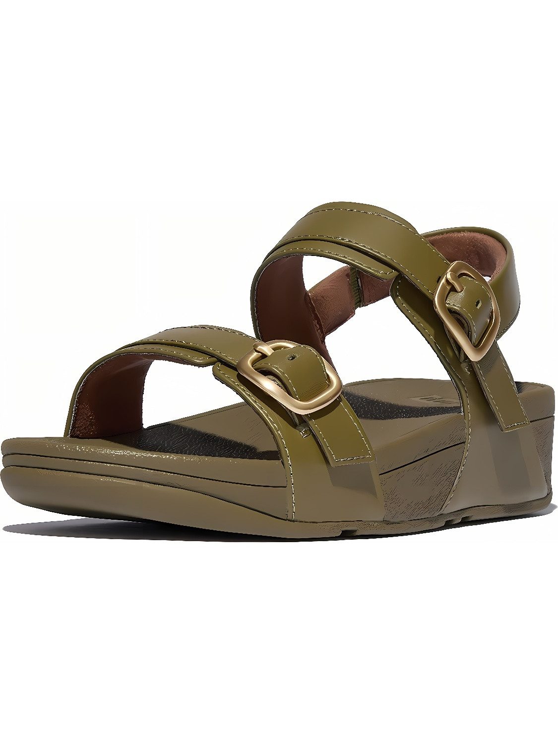 Lulu Adjustable Sandal - Leather Sandale
