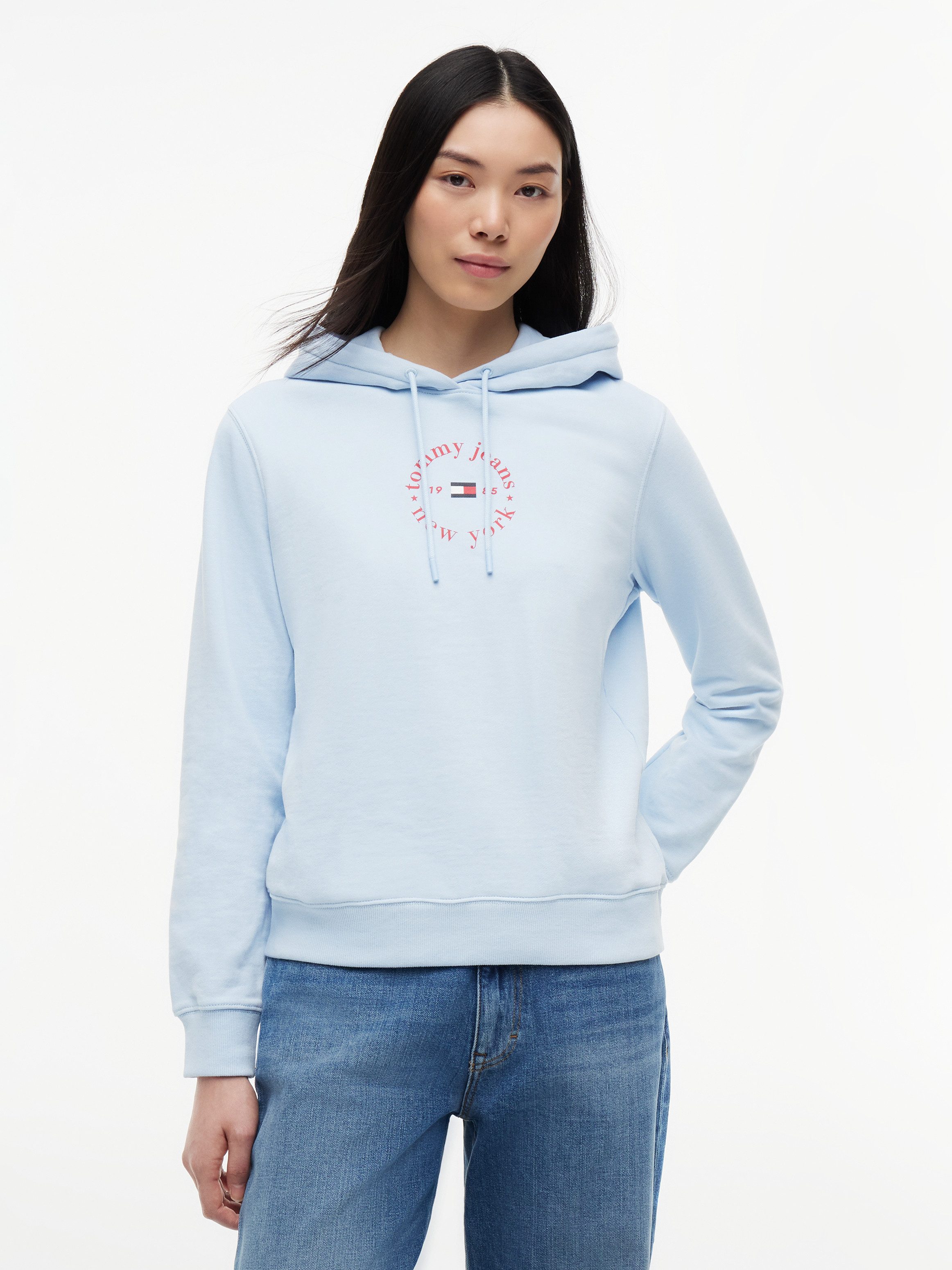 Tommy Jeans Kapuzensweatshirt TJW REG ESS LOGO 2 HOODIE EXT Baumwolle, regular fit