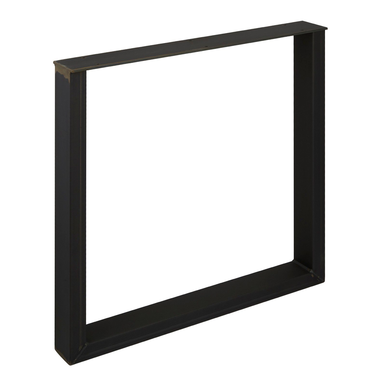 SO-TECH® Tischgestell TAB Stahl Used Look Profil 80 x 40 mm Tischbein (1-St), bis Höhe: 720 mm und Tiefe: 800 mm Industriedesign