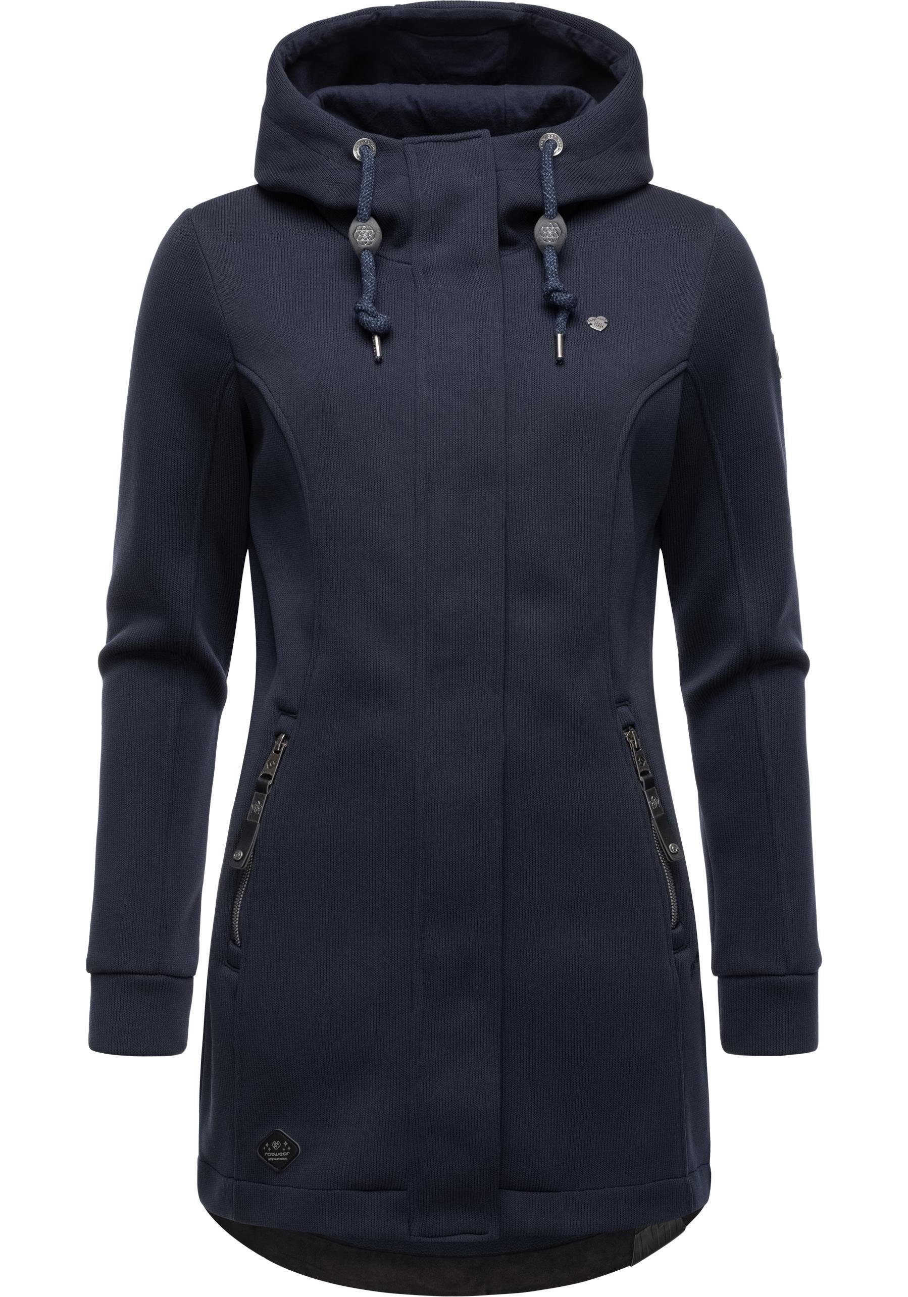 Ragwear Kapuzensweatjacke Letti Bonded Sportliche Kapuzenjacke günstig online kaufen
