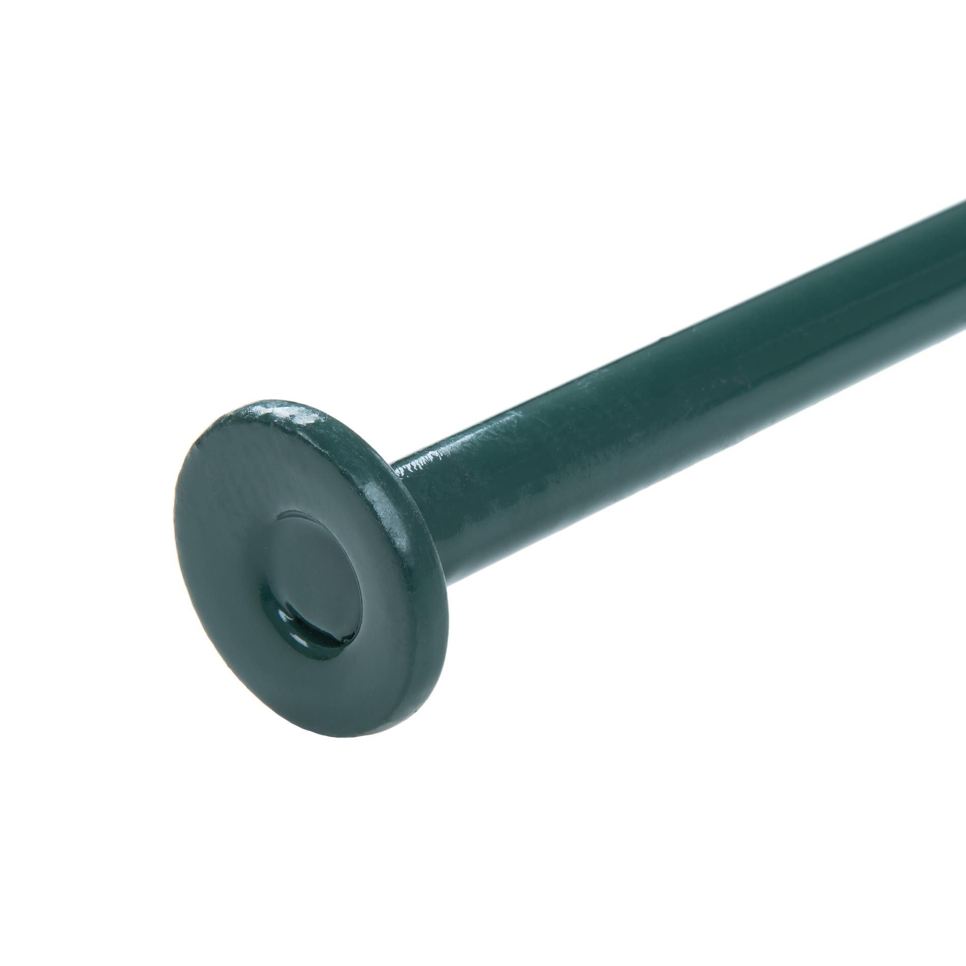 ESTEXO Gartenzaun Teichzaun Zaun Set 11tlg Gerade 5 Elemente Gitterzaun Teich Metall