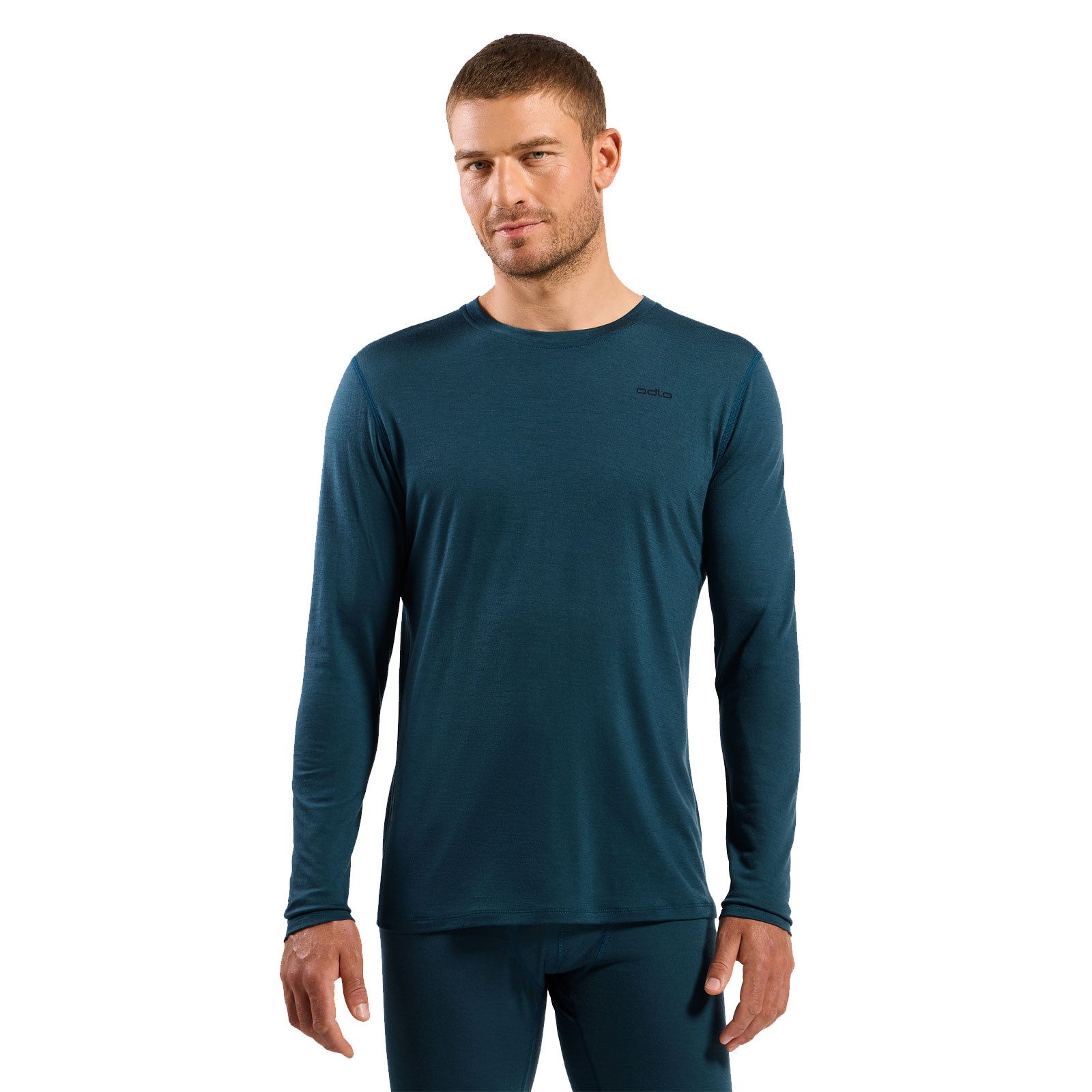 Odlo Funktionsshirt Natural Merino 160 Langarm Shirt Herren 112262-20417 Federleichte Performance – aber natürlich.