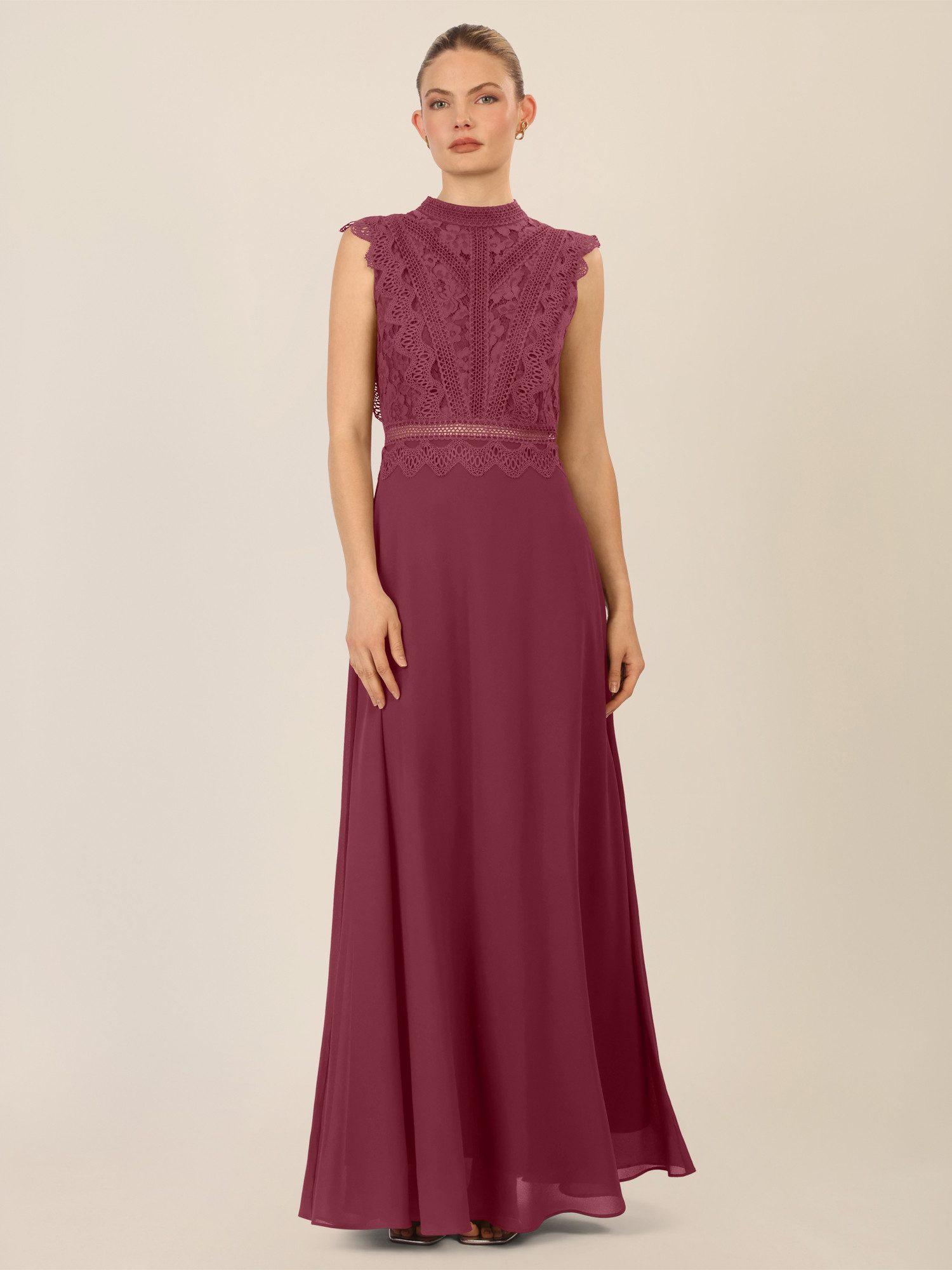 Apart Abendkleid mit Spitze und transparentem günstig online kaufen