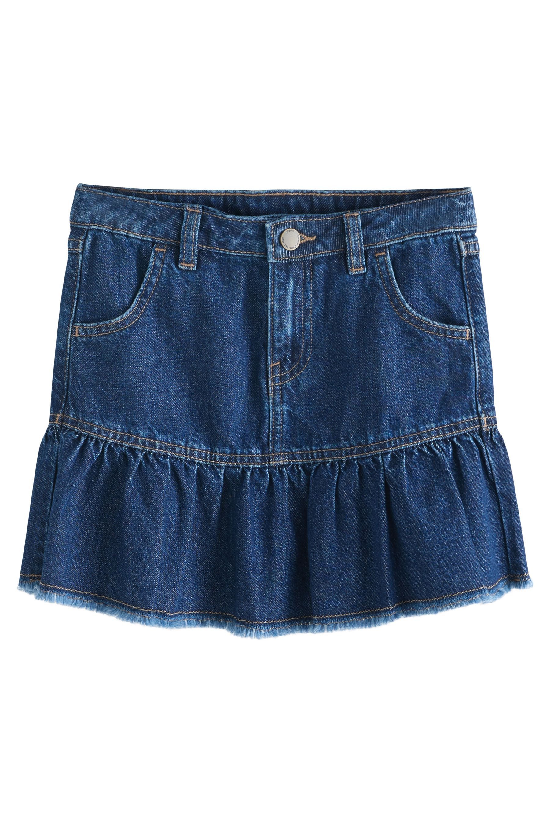 Next Jeansrock Denim-Rock aus 100 % Baumwolle (1-tlg)