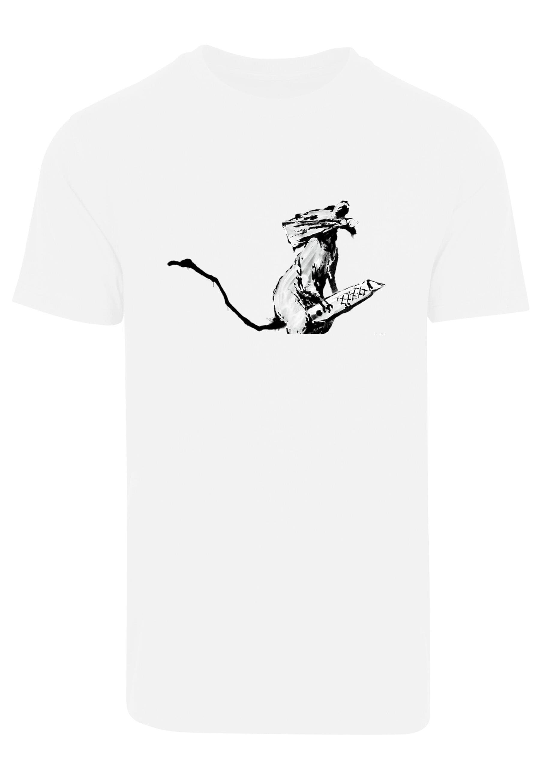 Merchcode T-Shirt T-Shirt Herren Facemask (1-tlg) Rat